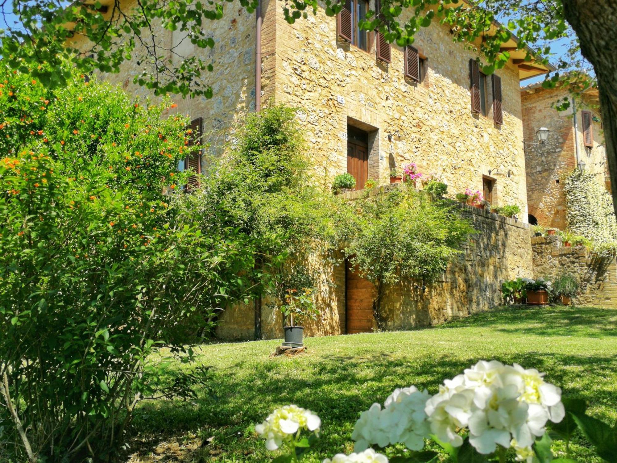 Claudia Vacanza Toscana - Appartamento Melograno -10 Min Da Siena Sovicille Kamer foto