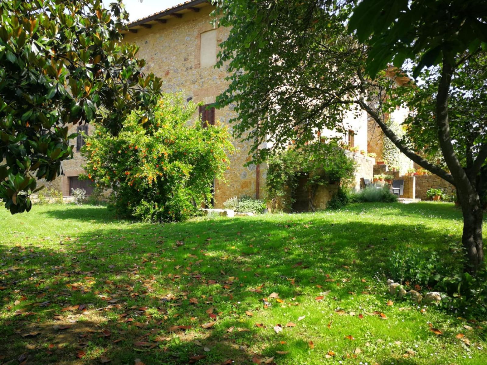 Claudia Vacanza Toscana - Appartamento Melograno -10 Min Da Siena Sovicille Buitenkant foto